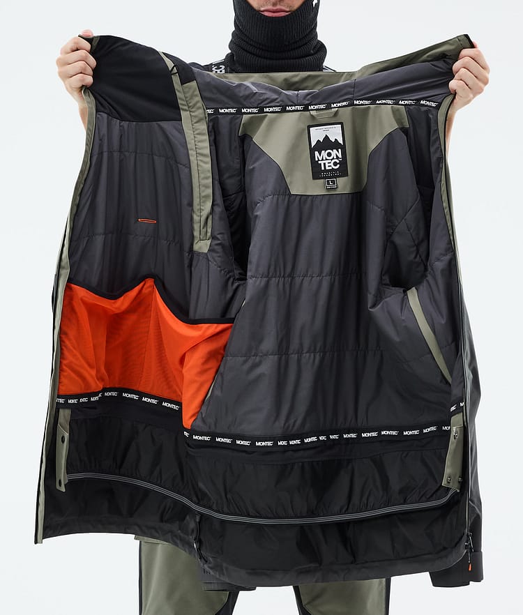 Montec Doom Snowboardjacke Herren Greenish/Black/Phantom, Bild 11 von 11