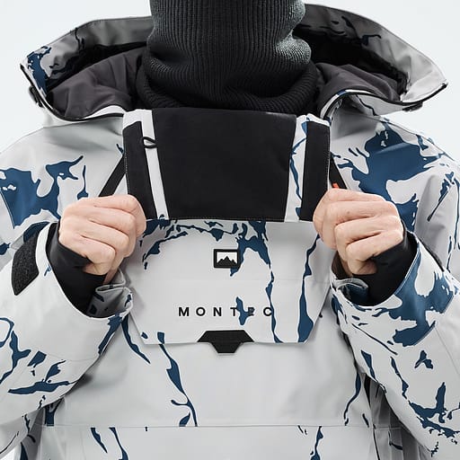 Asymmetrischer Frontreißverschluss mit innenliegender Schutzleiste Hauptdetailproduktbild,