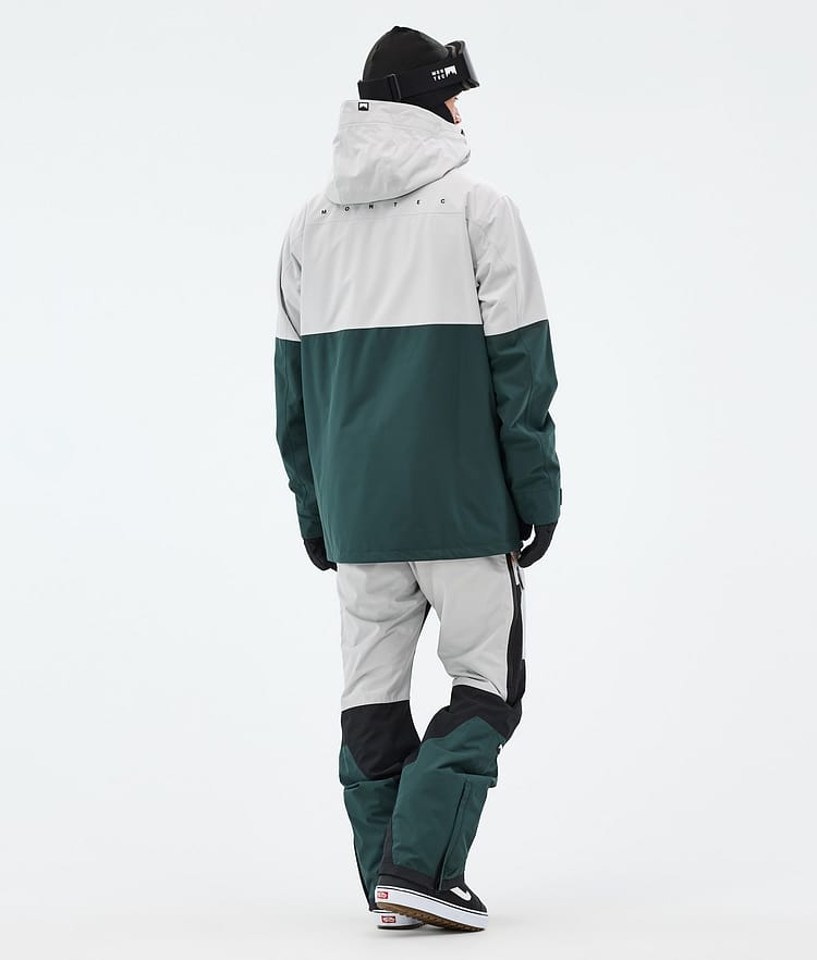 Montec Doom Snowboardjacke Herren Light Grey/Black/Dark Atlantic, Bild 5 von 11