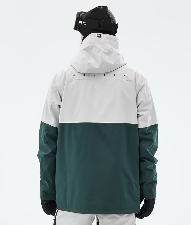 Montec Doom Snowboardjacke Herren Light Grey/Black/Dark Atlantic, Bild 7 von 11