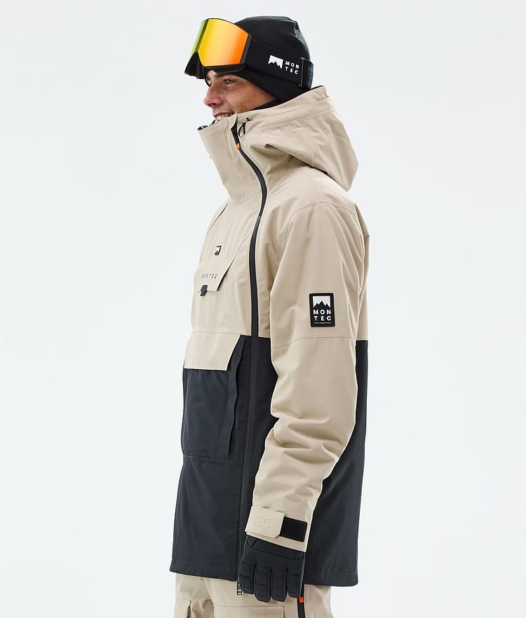 Montec Doom Snowboardjacke Herren Sand/Black Renewed, Bild 6 von 11
