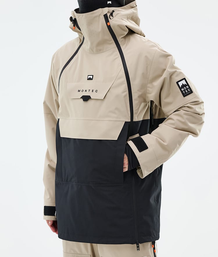 Montec Doom Snowboardjacke Herren Sand/Black Renewed, Bild 8 von 11