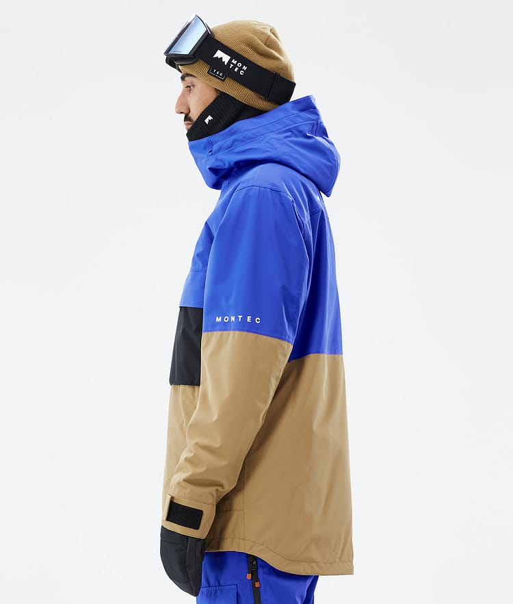 Montec Dune Snowboardjacke Herren Cobalt Blue/Back/Gold