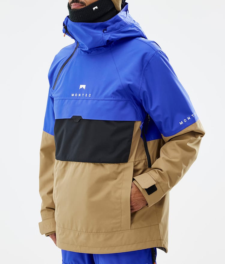 Montec Dune Snowboardjacke Herren Cobalt Blue/Back/Gold