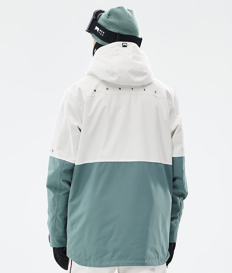 Montec Dune Snowboardjacke Herren Old White/Black/Atlantic Renewed, Bild 7 von 9
