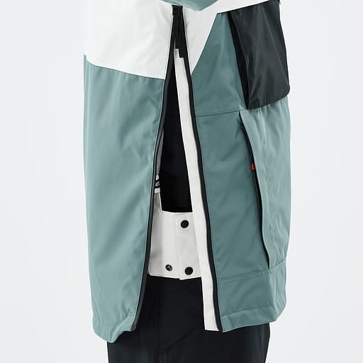 Seitlicher Reißverschluss mit innenliegender Schutzleiste Hauptdetailproduktbild,