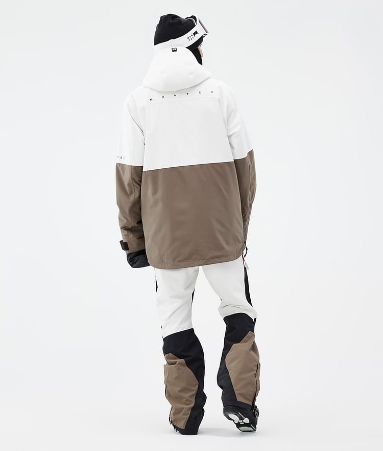 Montec Dune Skijacke Herren Old White/Black/Walnut