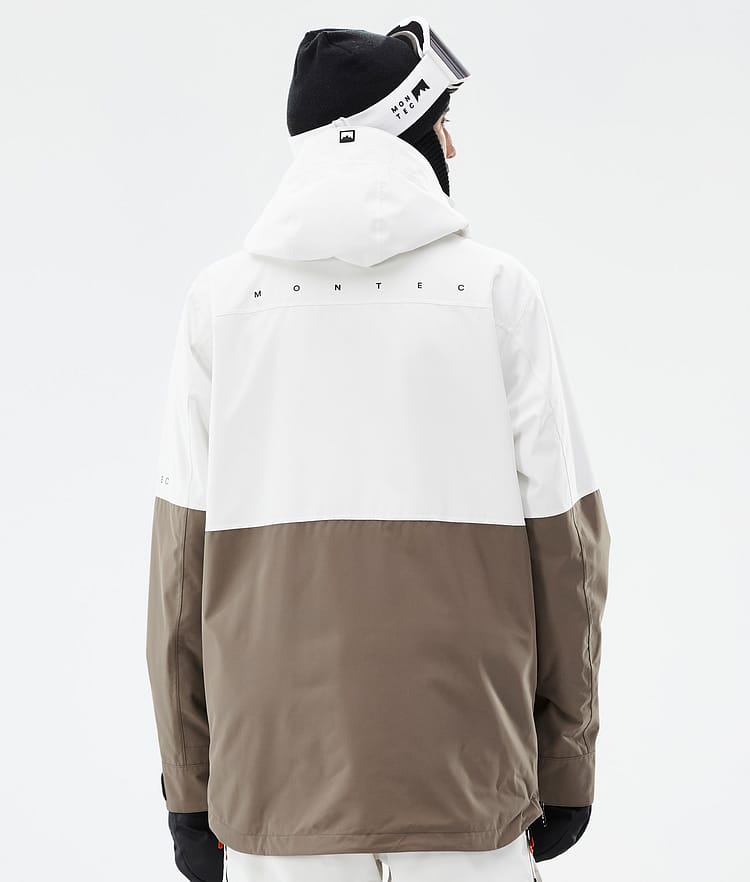 Montec Dune Snowboardjacke Herren Old White/Black/Walnut