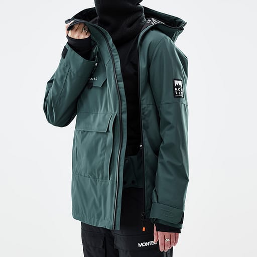 Asymmetrischer Frontreißverschluss mit innenliegender Schutzleiste Hauptdetailproduktbild,