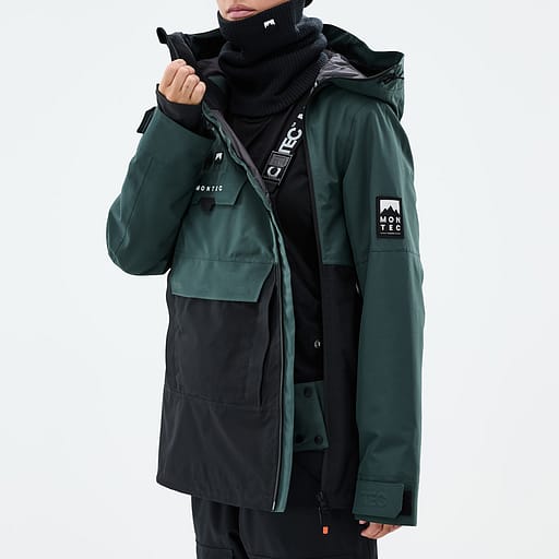 Asymmetrischer Frontreißverschluss mit innenliegender Schutzleiste Hauptdetailproduktbild,