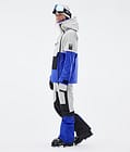 Montec Doom W Skijacke Damen Light Grey/Black/Cobalt Blue, Bild 4 von 11