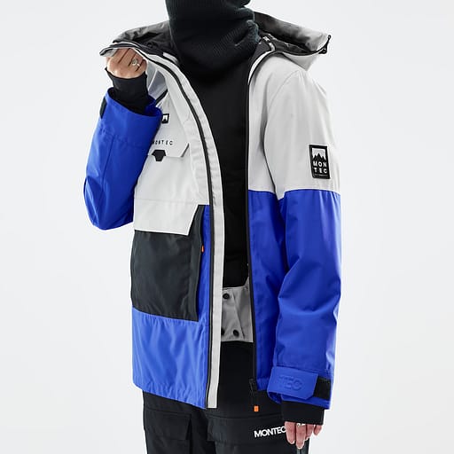 Asymmetrischer Frontreißverschluss mit innenliegender Schutzleiste Hauptdetailproduktbild,