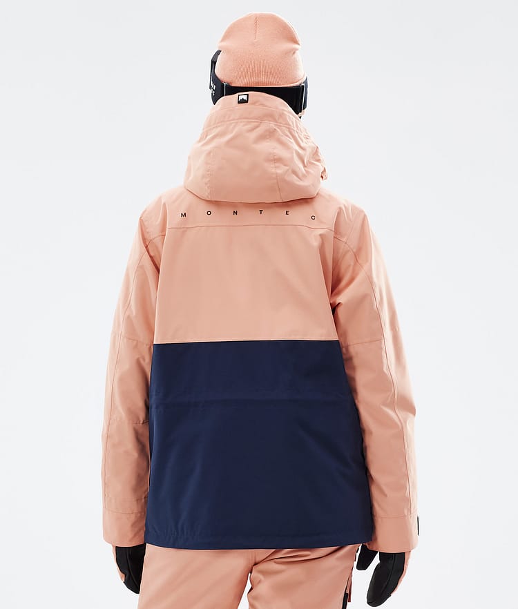 Montec Doom W Snowboardjacke Damen Faded Peach/Black/Dark Blue