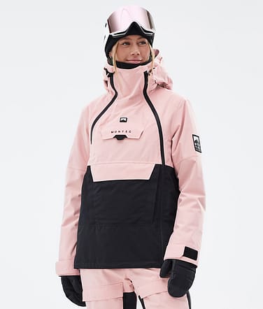 Montec Doom W Snowboardjacke Damen Soft Pink/Black Renewed