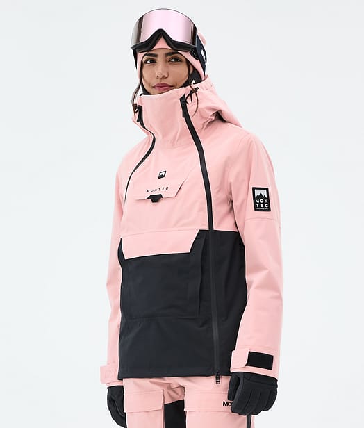Montec Doom W Skijacke Damen Soft Pink/Black
