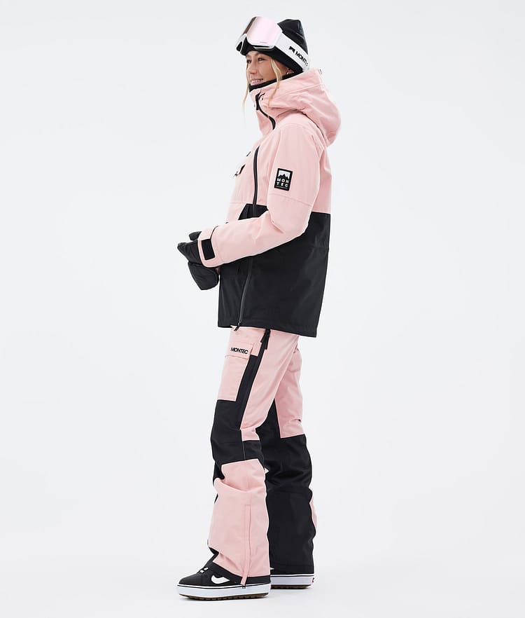 Montec Doom W Snowboardjacke Damen Soft Pink/Black