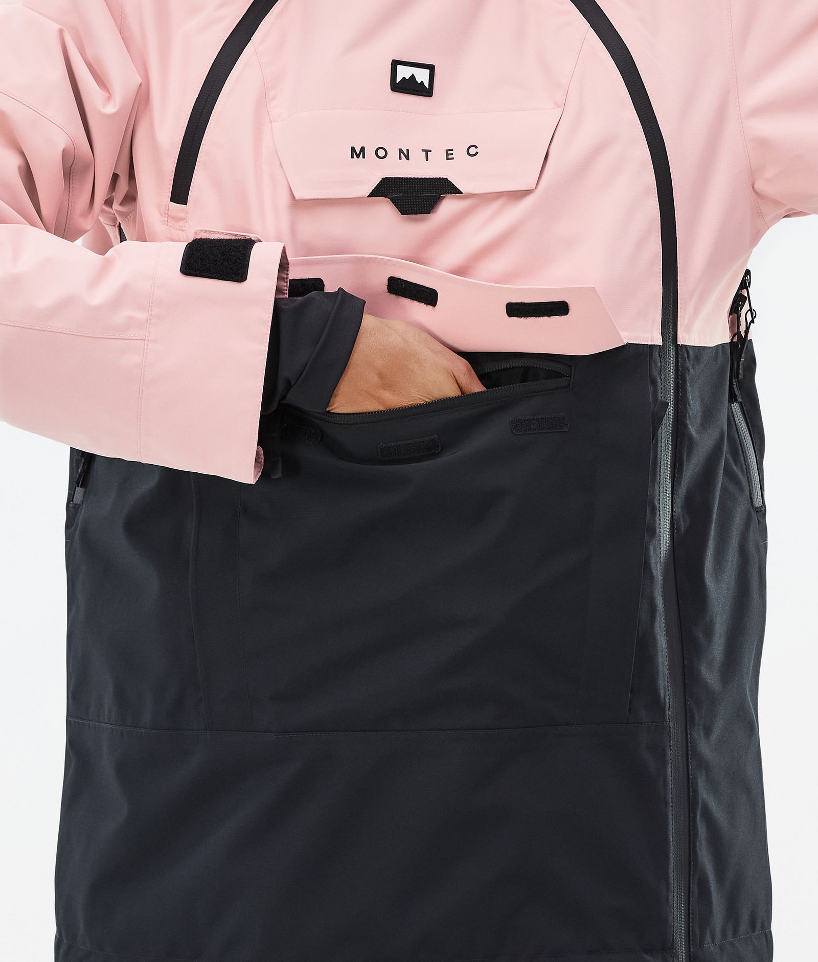 Montec Doom W Skijacke Damen Soft Pink/Black, Bild 8 von 10