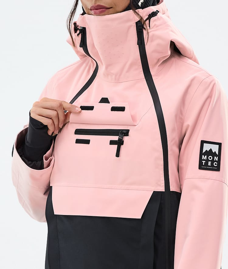 Montec Doom W Skijacke Damen Soft Pink/Black, Bild 10 von 11