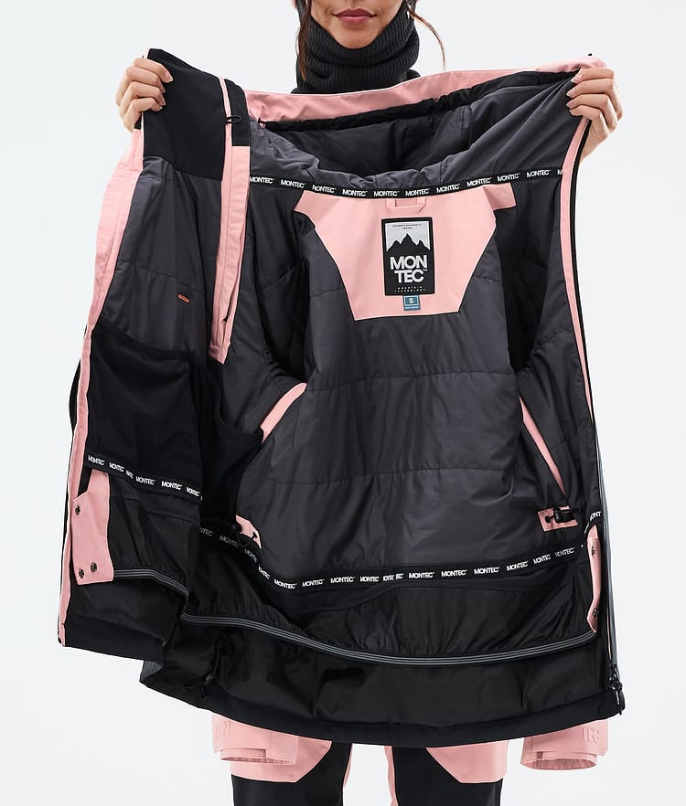 Montec Doom W Skijacke Damen Soft Pink/Black, Bild 11 von 11