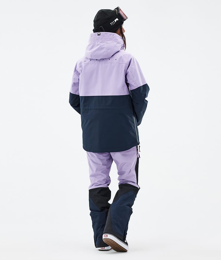 Montec Dune W Snowboardjacke Damen Faded Violet/Black/Dark Blue Renewed, Bild 4 von 8