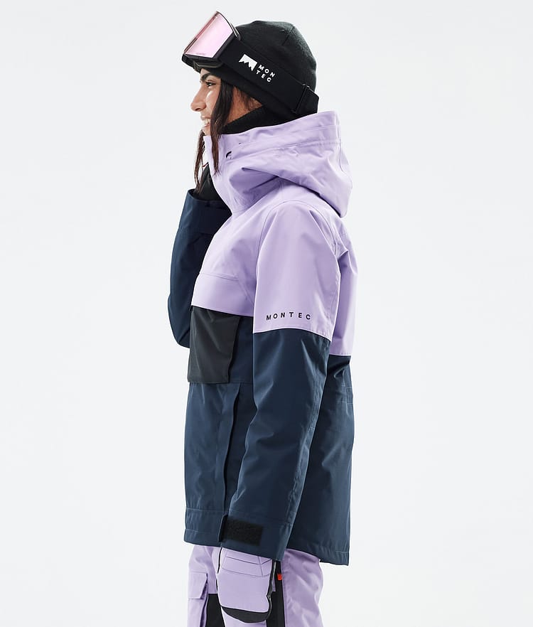 Montec Dune W Snowboardjacke Damen Faded Violet/Black/Dark Blue Renewed, Bild 5 von 8