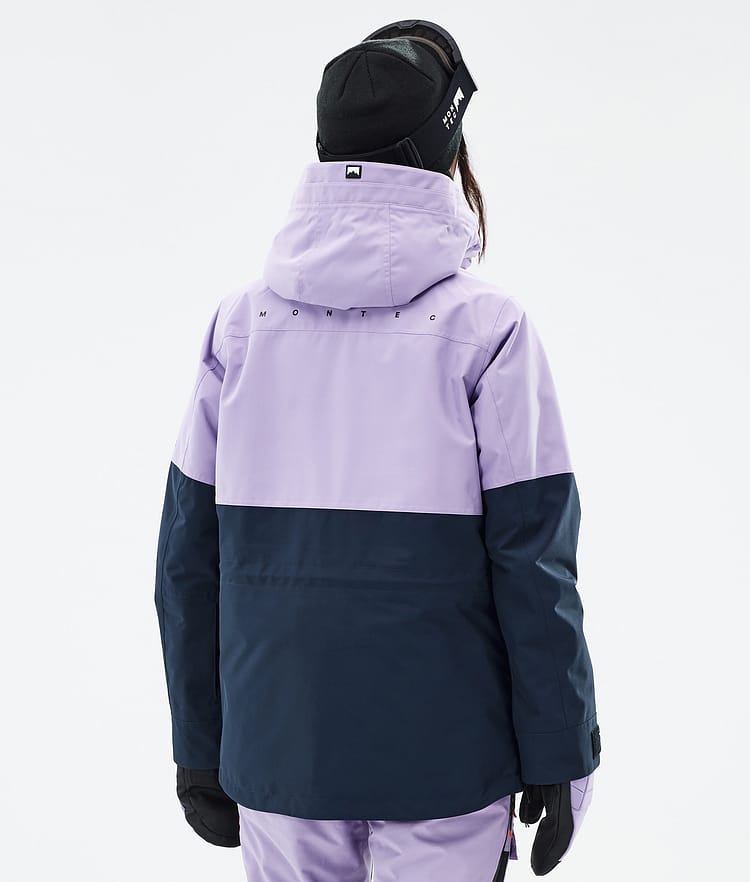 Montec Dune W Snowboardjacke Damen Faded Violet/Black/Dark Blue Renewed, Bild 6 von 8