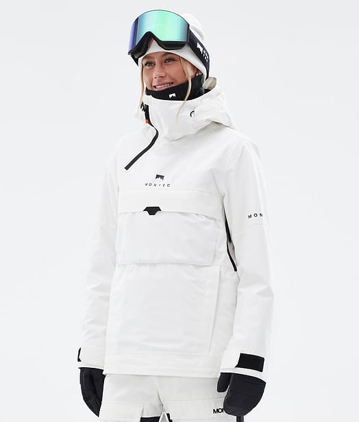 Montec Dune W Skijacke Damen Old White