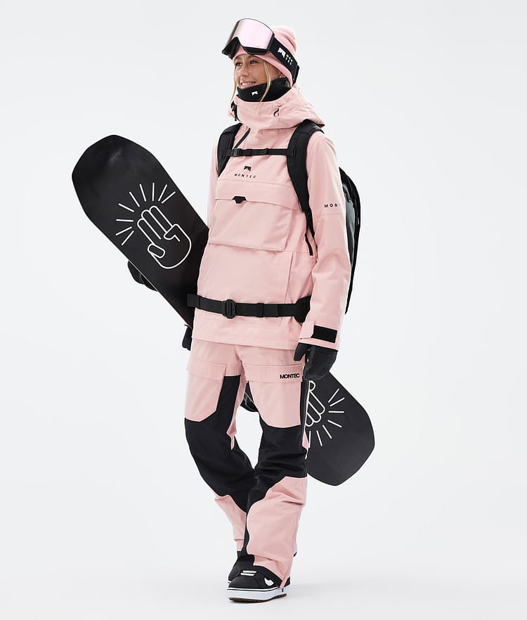 Montec Dune W Snowboardjacke Damen Soft Pink