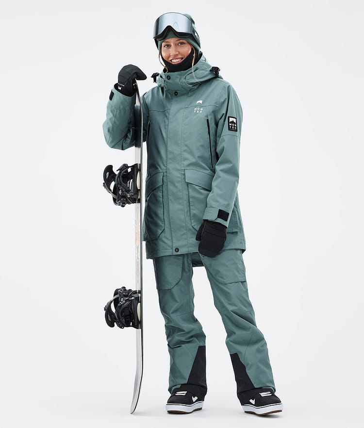 Montec Virago W Snowboardjacke Damen Atlantic