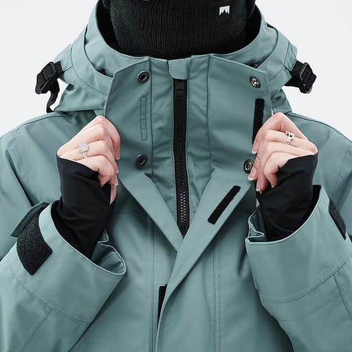 Frontreißverschluss mit doppelter Schutzleiste Hauptdetailproduktbild,