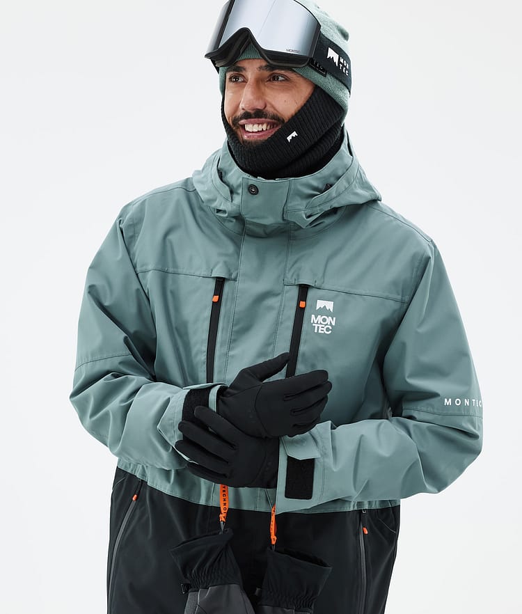 Montec Fawk Snowboardjacke Herren Atlantic/Black Renewed, Bild 2 von 10