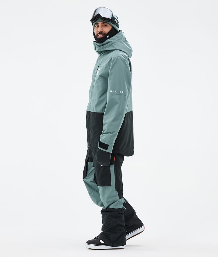 Montec Fawk Snowboardjacke Herren Atlantic/Black Renewed, Bild 4 von 10