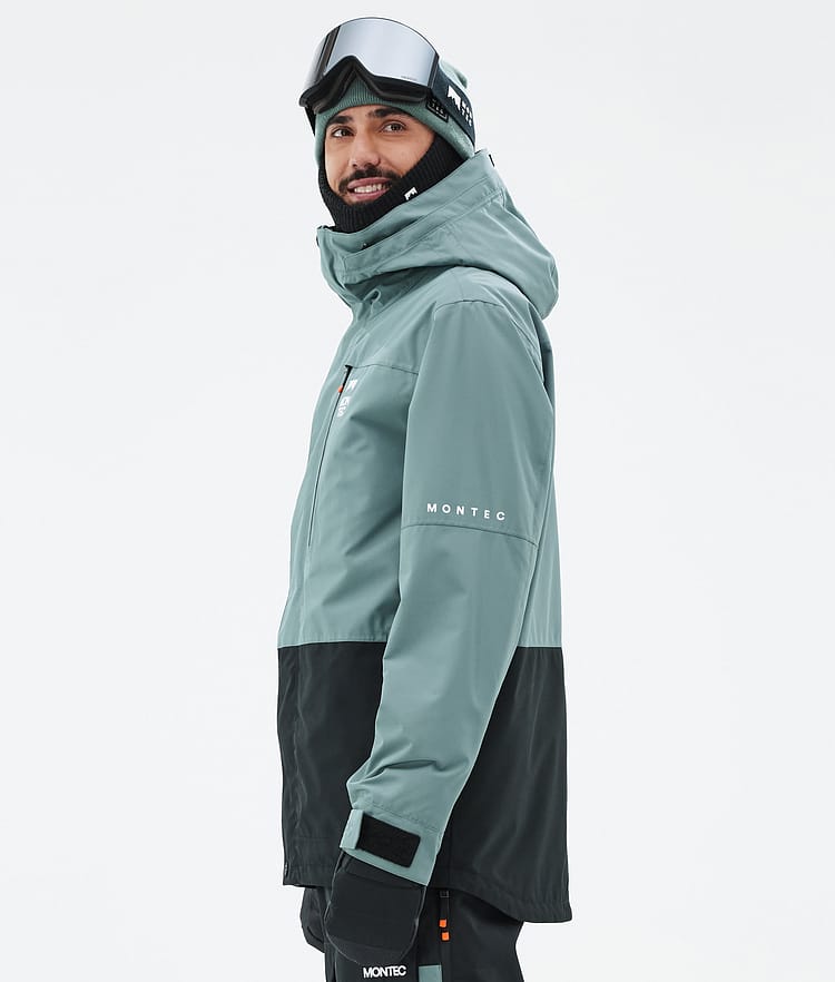 Montec Fawk Snowboardjacke Herren Atlantic/Black Renewed, Bild 6 von 10