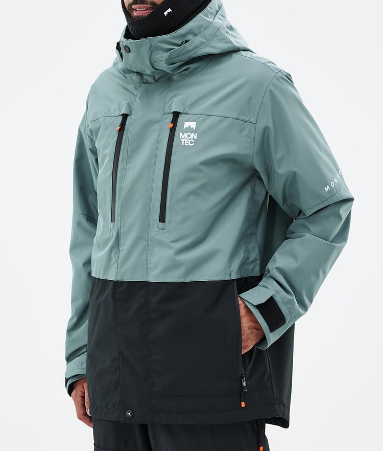 Montec Fawk Snowboardjacke Herren Atlantic/Black Renewed, Bild 8 von 10