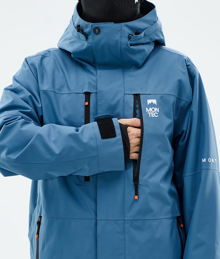 Montec Fawk Snowboardjacke Herren Blue Steel, Bild 10 von 11