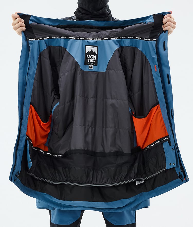 Montec Fawk Snowboardjacke Herren Blue Steel, Bild 11 von 11