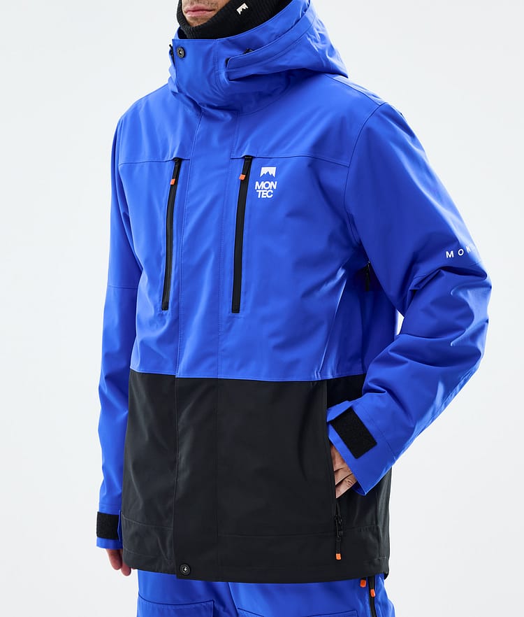 Montec Fawk Snowboardjacke Herren Cobalt Blue/Black, Bild 8 von 10