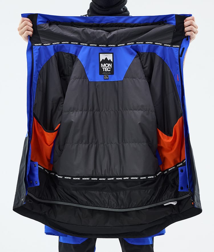 Montec Fawk Snowboardjacke Herren Cobalt Blue/Black, Bild 10 von 10