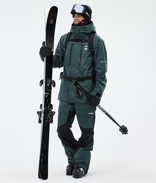 Montec Fawk Ski Outfit Dark Atlantic/Black