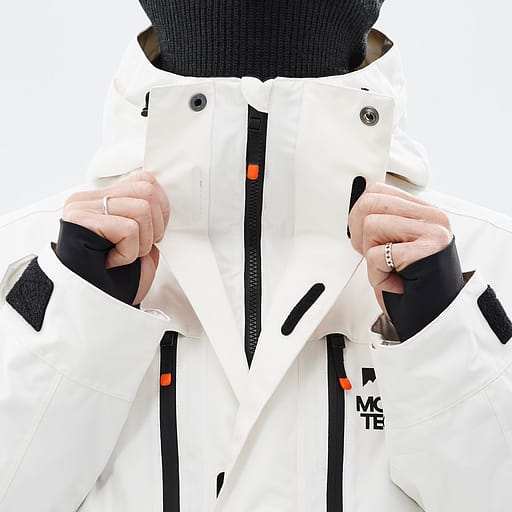 Frontreißverschluss mit doppelter Schutzleiste Hauptdetailproduktbild,