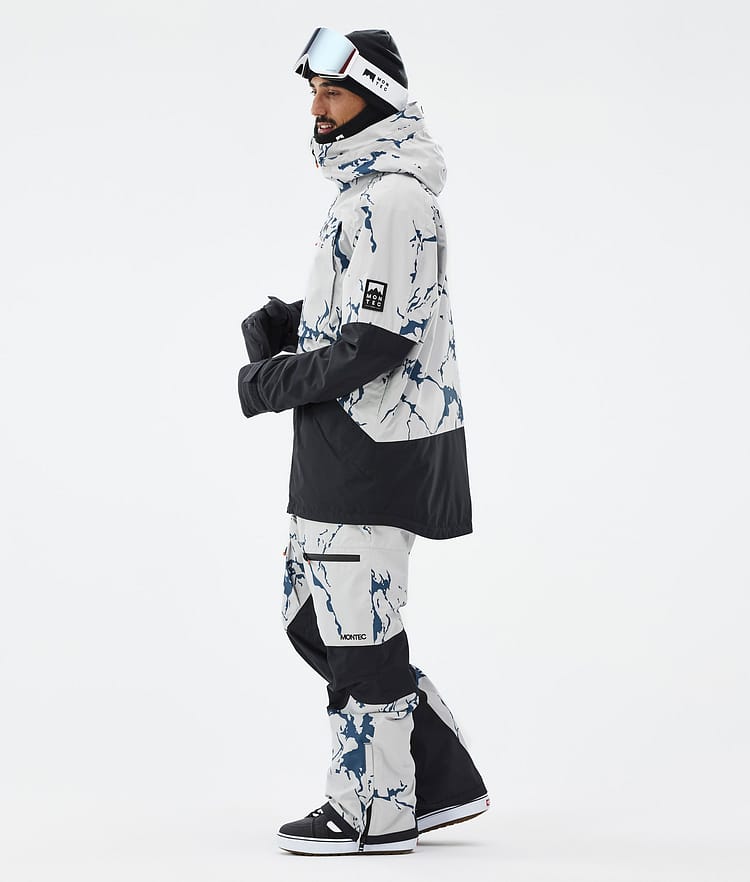 Montec Arch Snowboardjacke Herren Ice/Black Renewed, Bild 4 von 10