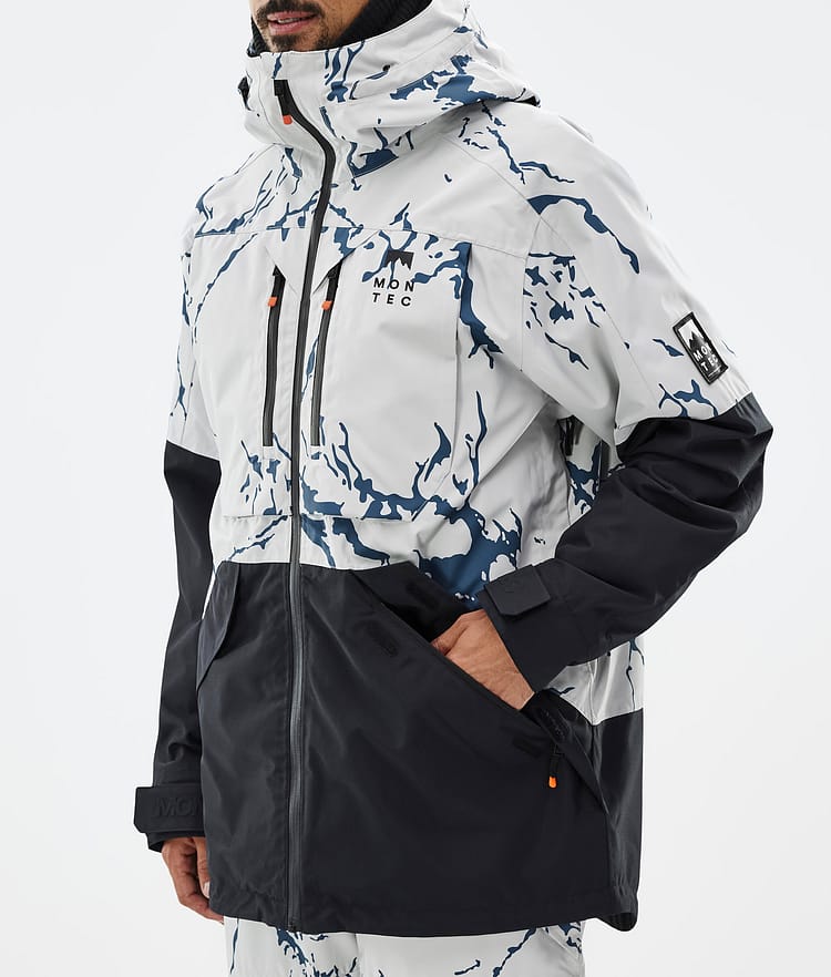 Montec Arch Snowboardjacke Herren Ice/Black Renewed, Bild 8 von 10