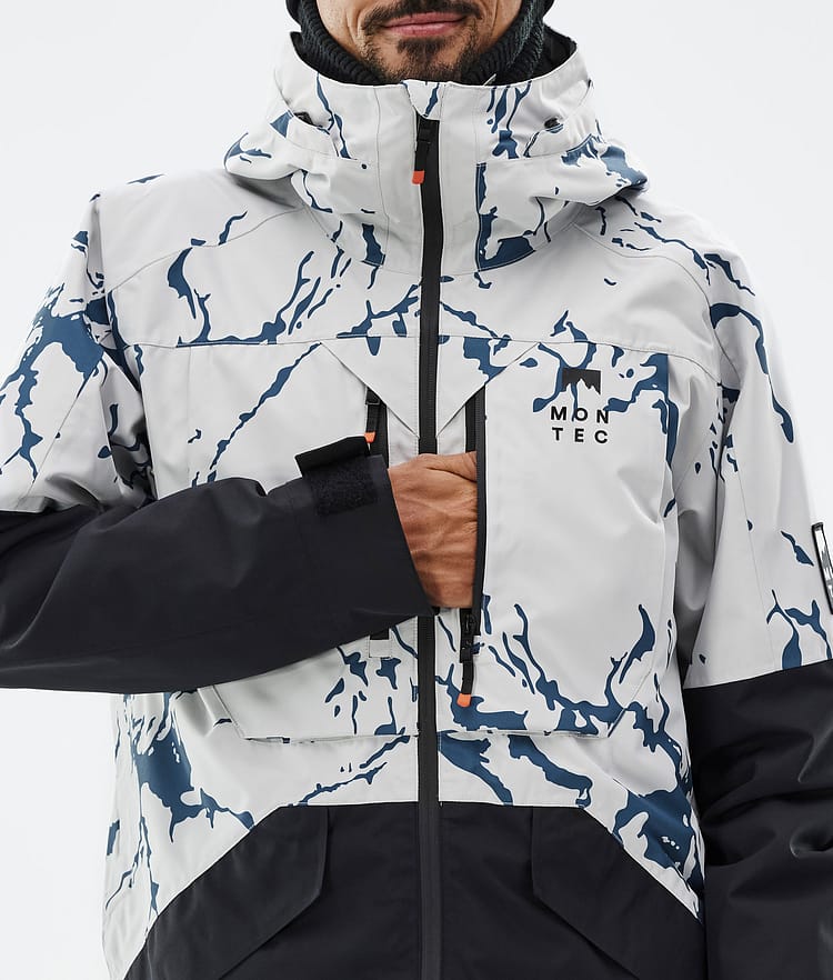 Montec Arch Snowboardjacke Herren Ice/Black Renewed, Bild 9 von 10