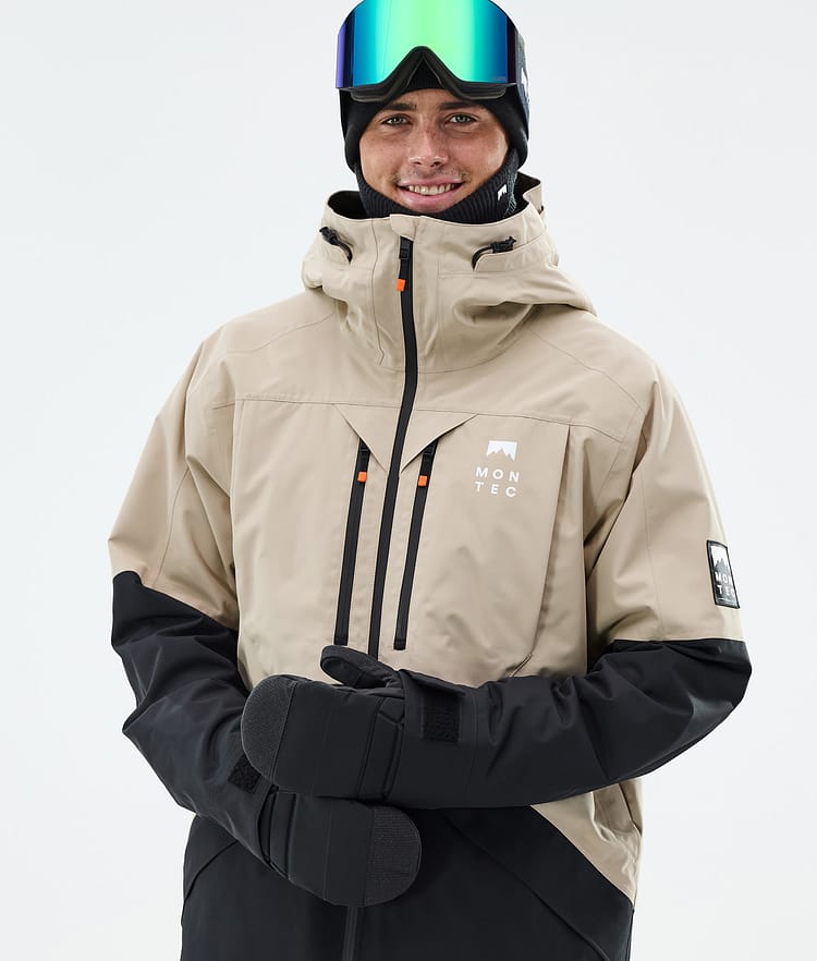 Montec Arch Snowboardjacke Herren Sand/Black Renewed, Bild 2 von 10