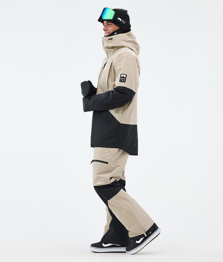 Montec Arch Snowboardjacke Herren Sand/Black Renewed, Bild 4 von 10