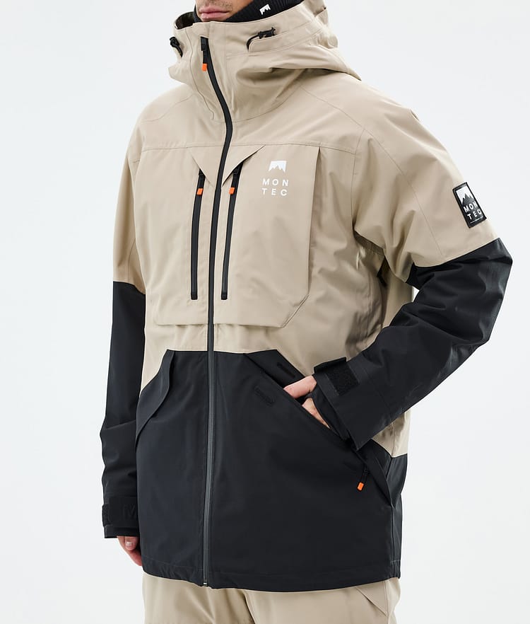 Montec Arch Snowboardjacke Herren Sand/Black Renewed, Bild 8 von 10