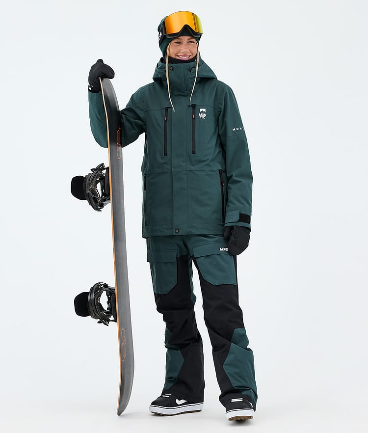 Montec Fawk W Snowboardjacke Damen Dark Atlantic, Bild 2 von 9