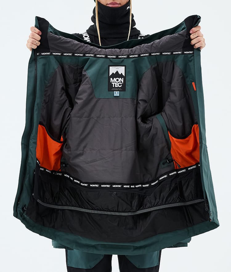 Montec Fawk W Snowboardjacke Damen Dark Atlantic, Bild 9 von 9