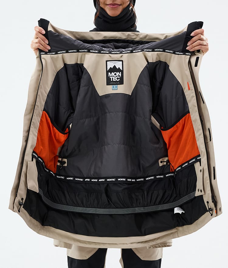Montec Fawk W Snowboardjacke Damen Sand, Bild 10 von 10