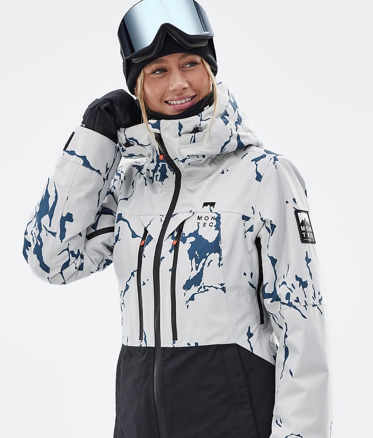 Montec Moss W Snowboardjacke Damen Ice/Black